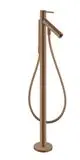 AXOR-HG-AXOR-Starck-Einhebel-Wannenmischer-bodenstehend-mit-Pingriff-Brushed-Red-Gold-10456310 gallery number 1